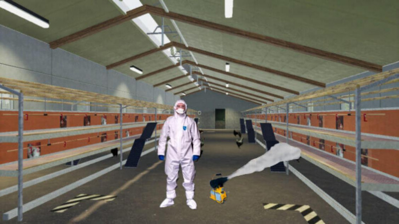 Обработка курятника от паразитов